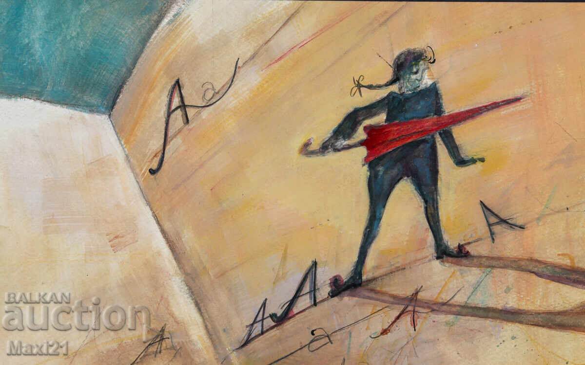 Ilustrație de poveste, pictură acuarelă - 5