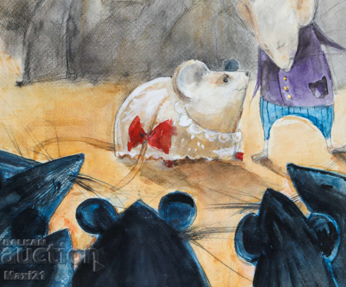 Illustration fairy tale painting watercolor - 5