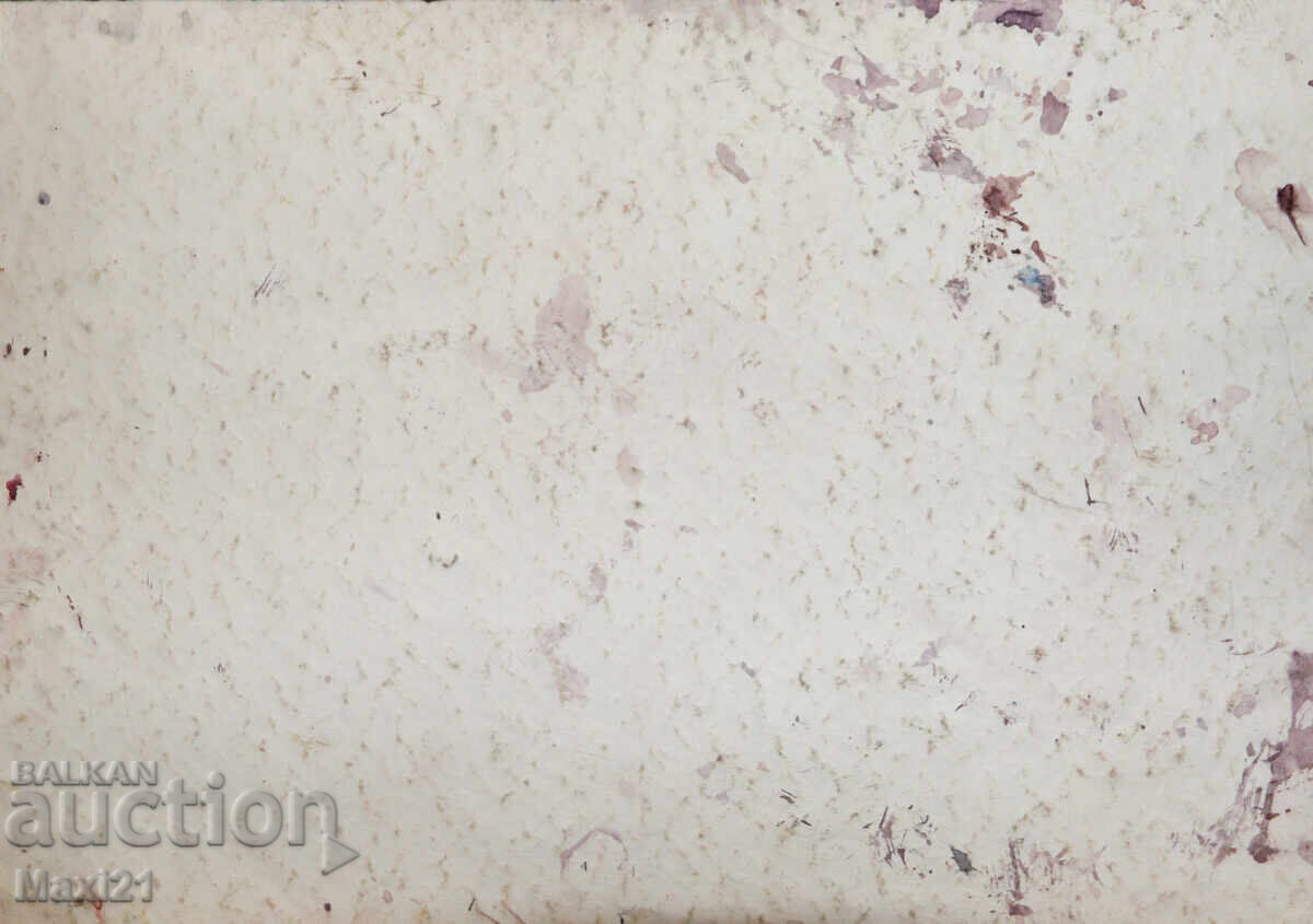 Watercolor painting female portrait - 6