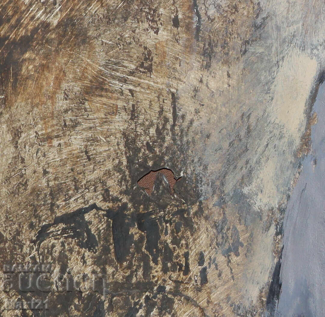 Tablou cu tempera, portret feminin - 5 Tablou cu tempera, portret feminin - 5