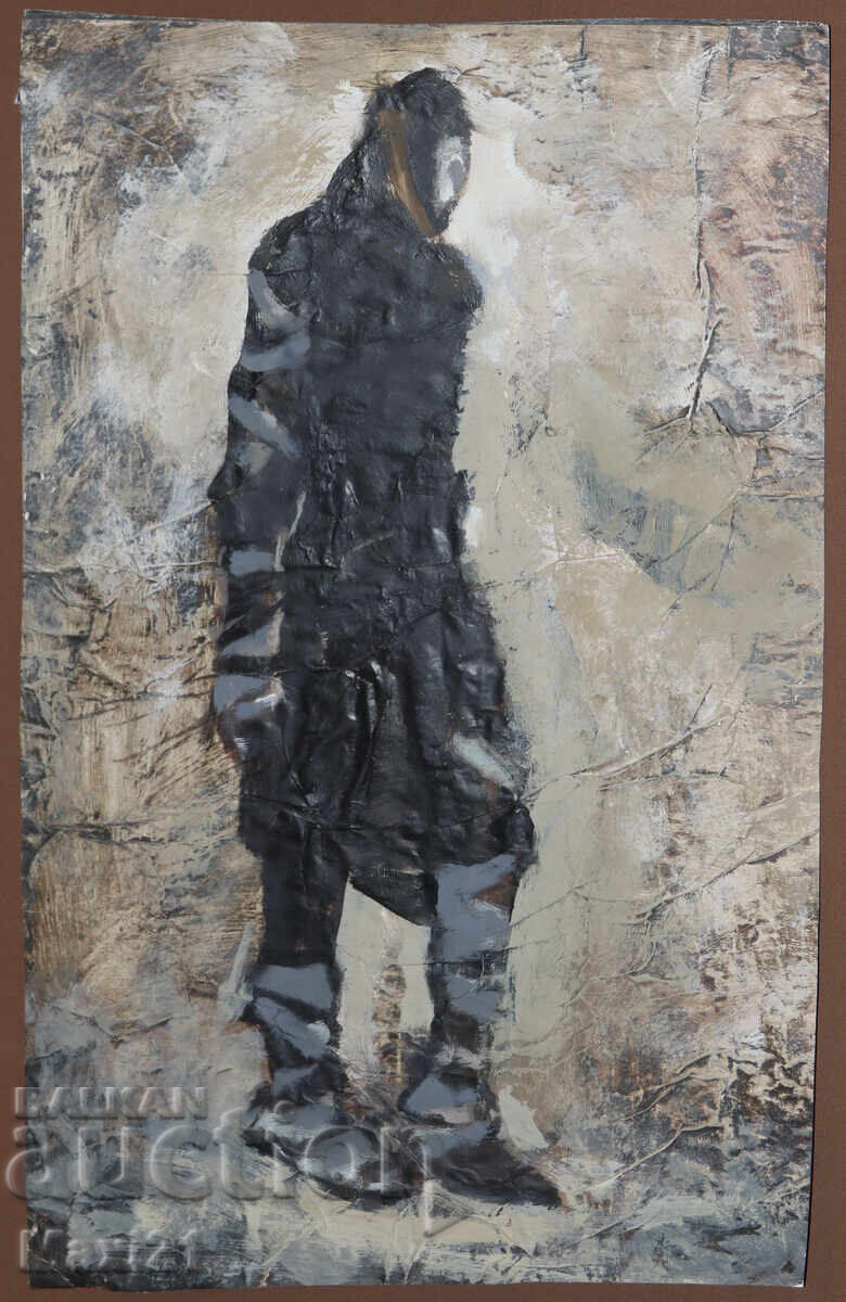 Painting tempera paints female portrait with price 180.00 BGN | € 92.03 Painting tempera paints female portrait with price 180.00 BGN | € 92.03