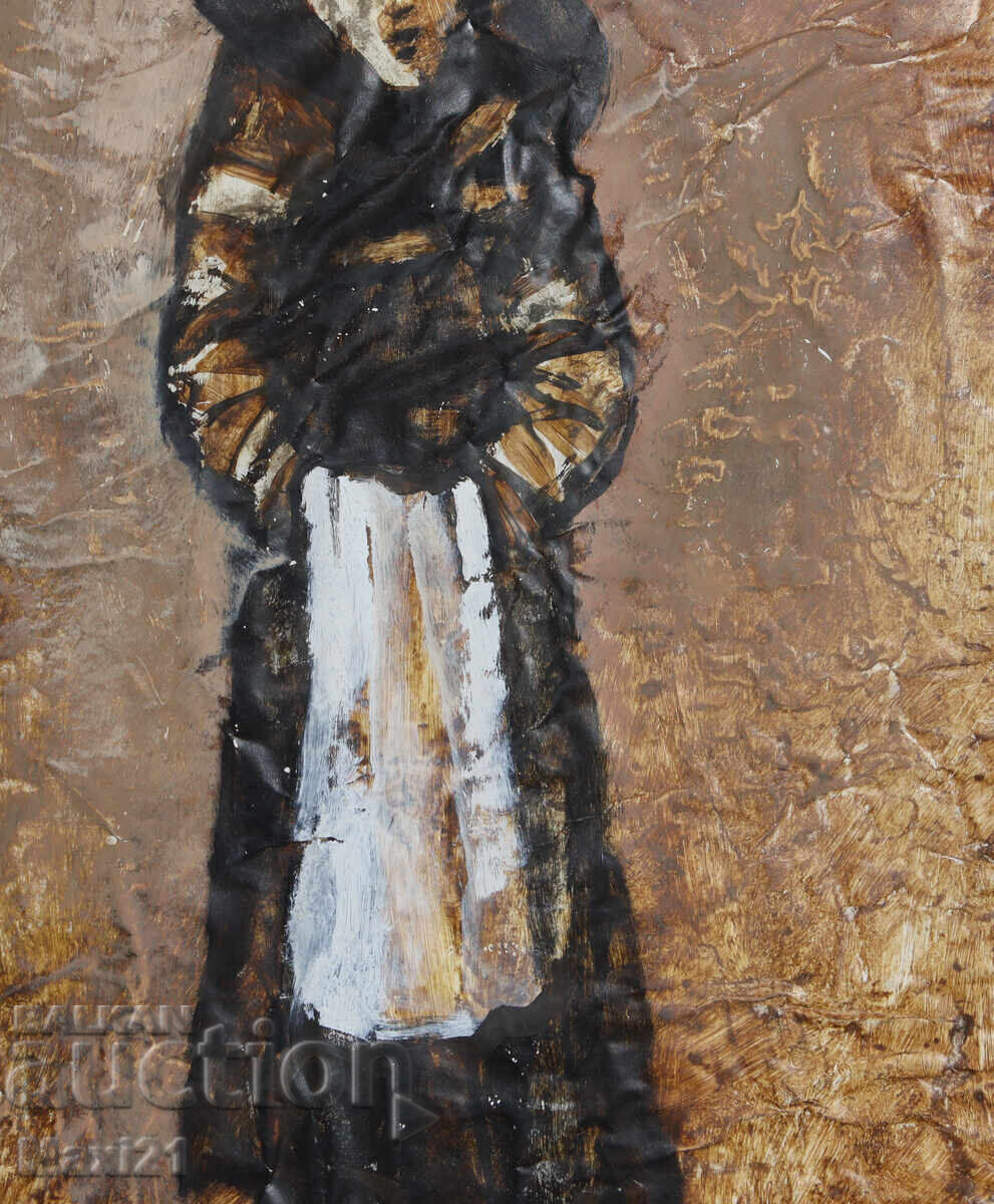 Πίνακας με τέμπερα, πορτρέτο καθολικού μοναχού - 5