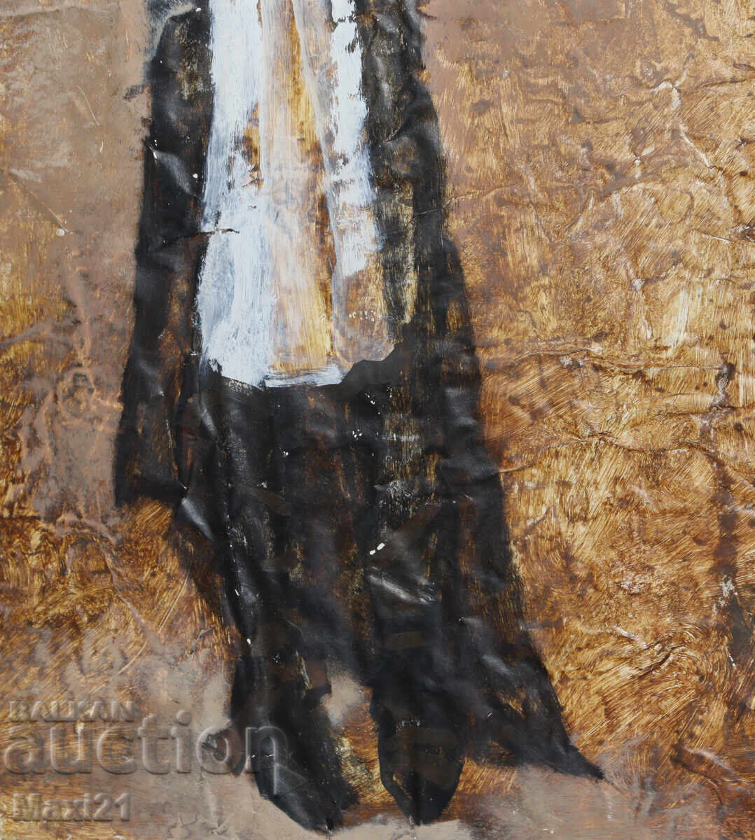 Πίνακας με τέμπερα, πορτρέτο καθολικού μοναχού - 6