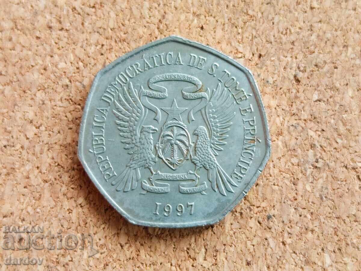 São Tomé și Príncipe, 1000 dobra 1997 cu preț € 1.50 | 2.93 BGN