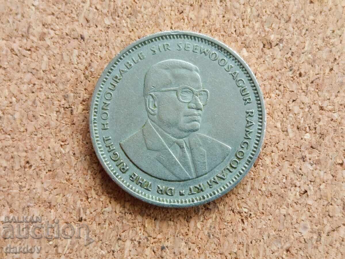 Mauritius 1 rupie 1990 cu preț € 0.75 | 1.47 BGN