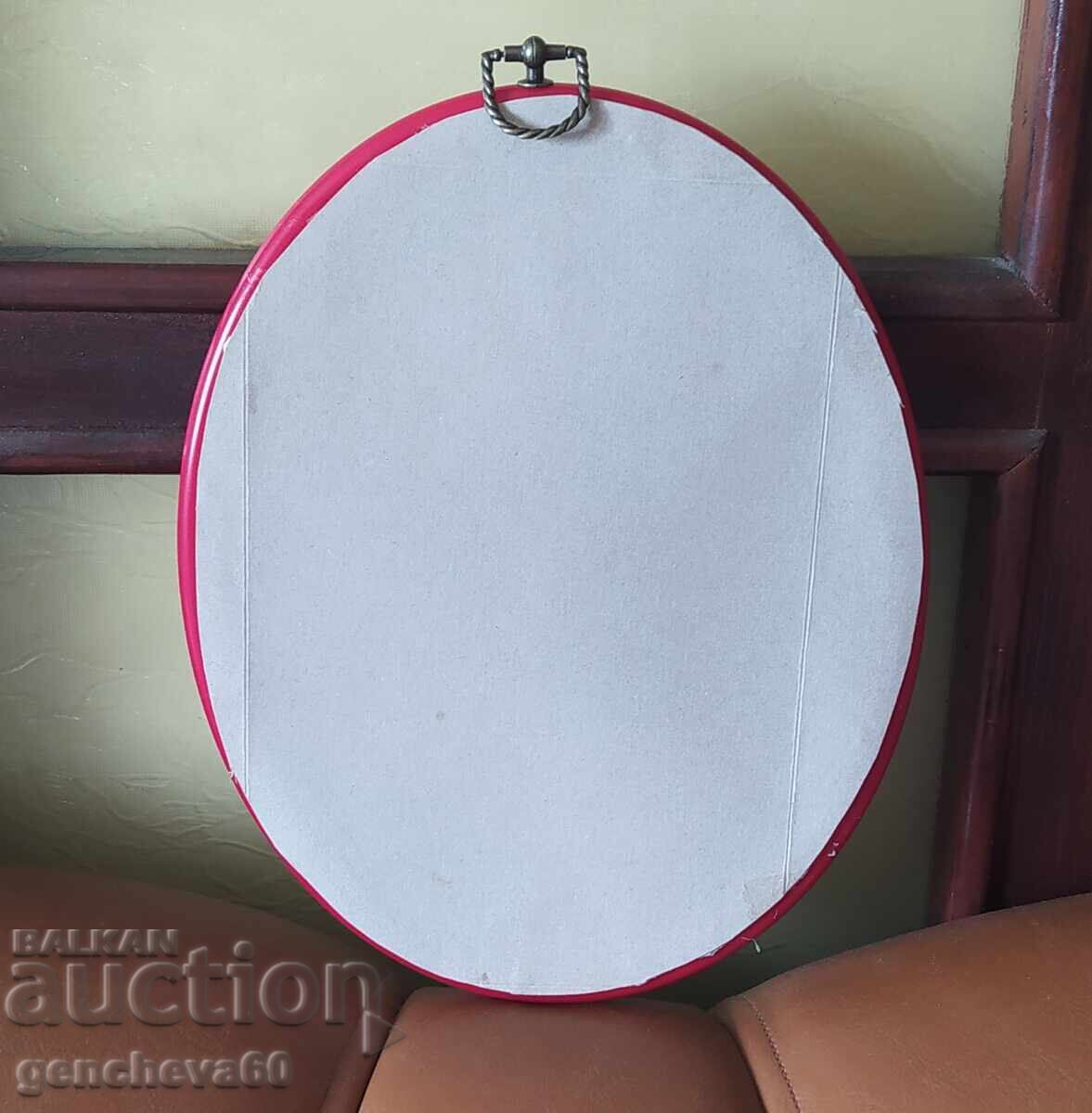 Broderie manuală, goblen înrămat - 6