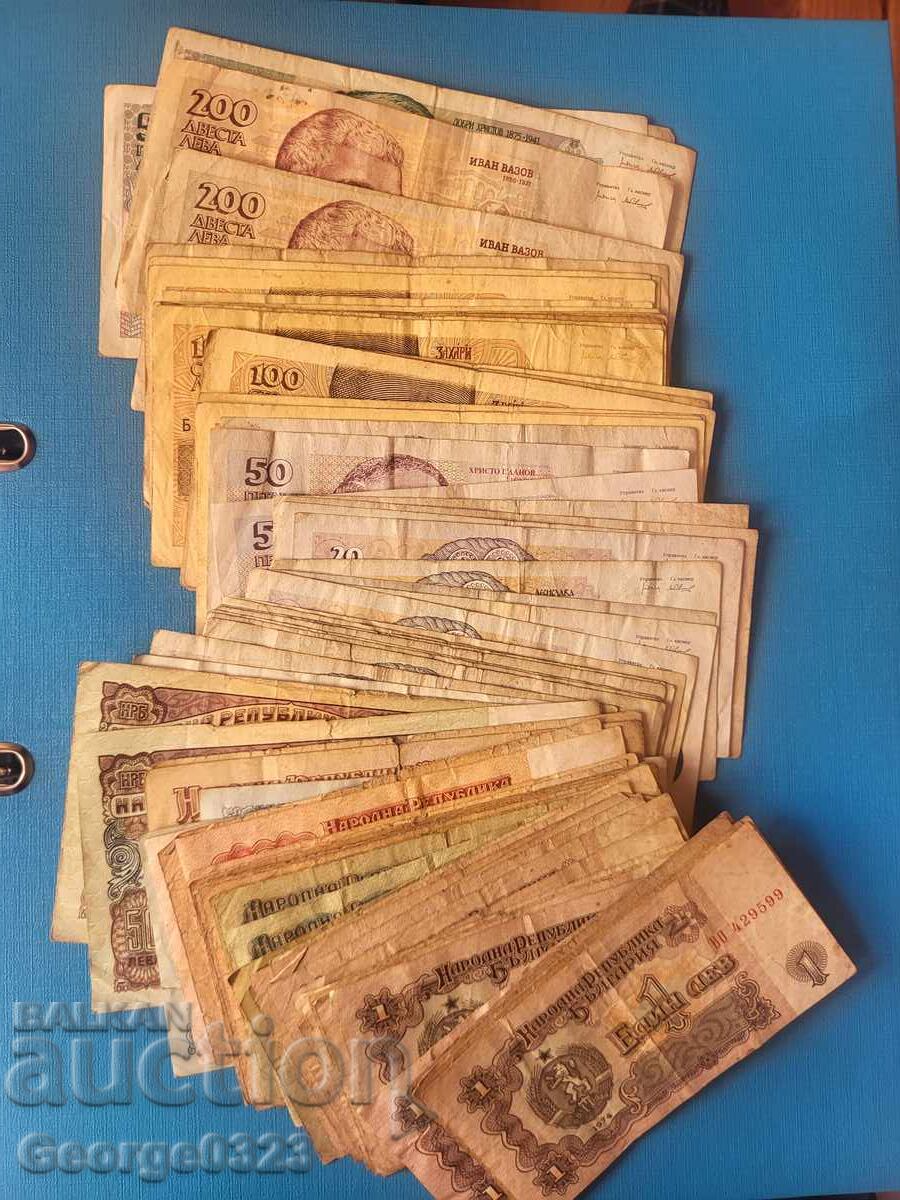 Παρτίδα 90 τεμαχίων Βουλγαρικών χαρτονομισμάτων Παρτίδα 90 τεμαχίων Βουλγαρικών χαρτονομισμάτων