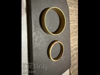 Δαχτυλίδι, Βέρα, αναγεννησιακό, 2 τεμάχια