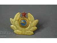 Veche cocardă de pilot militar pentru șapcă uniformă Forțele Aeriene