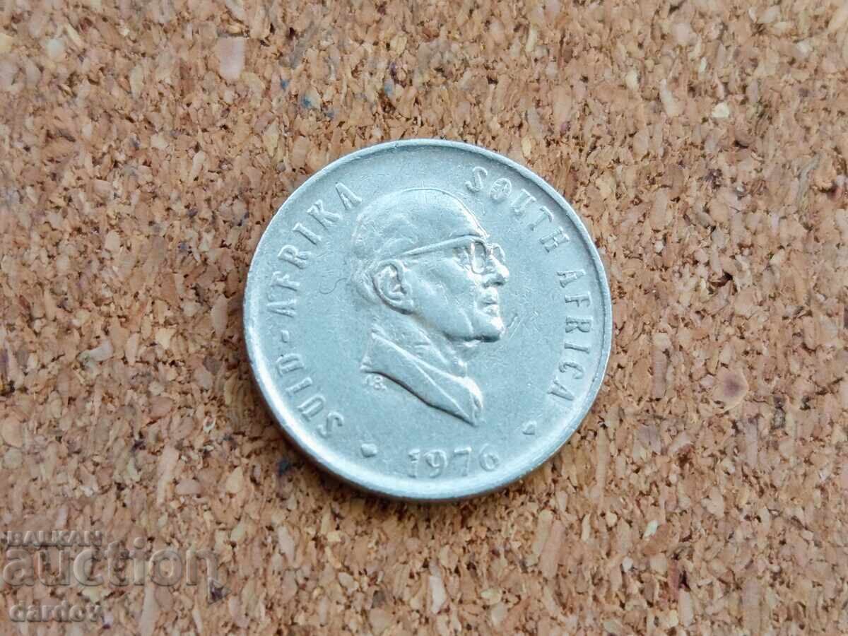 Νότια Αφρική 5 σεντ 1976 με τιμή 0.90 BGN | € 0.46