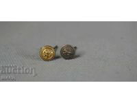 2 Buttons Kingdom of Bulgaria Military Uniform Lion with Crown