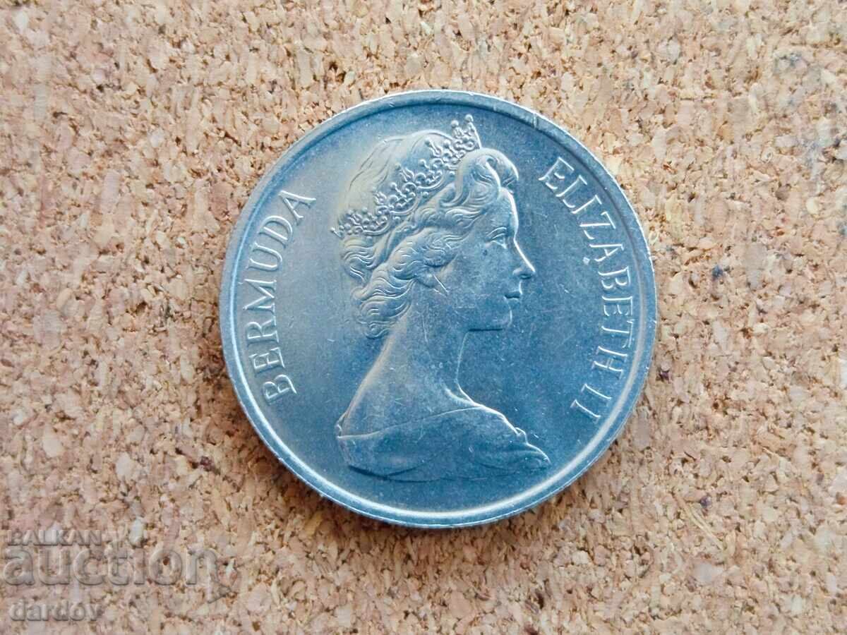 Βερμούδα 25 σεντ 1981 με τιμή 2.00 BGN | € 1.02