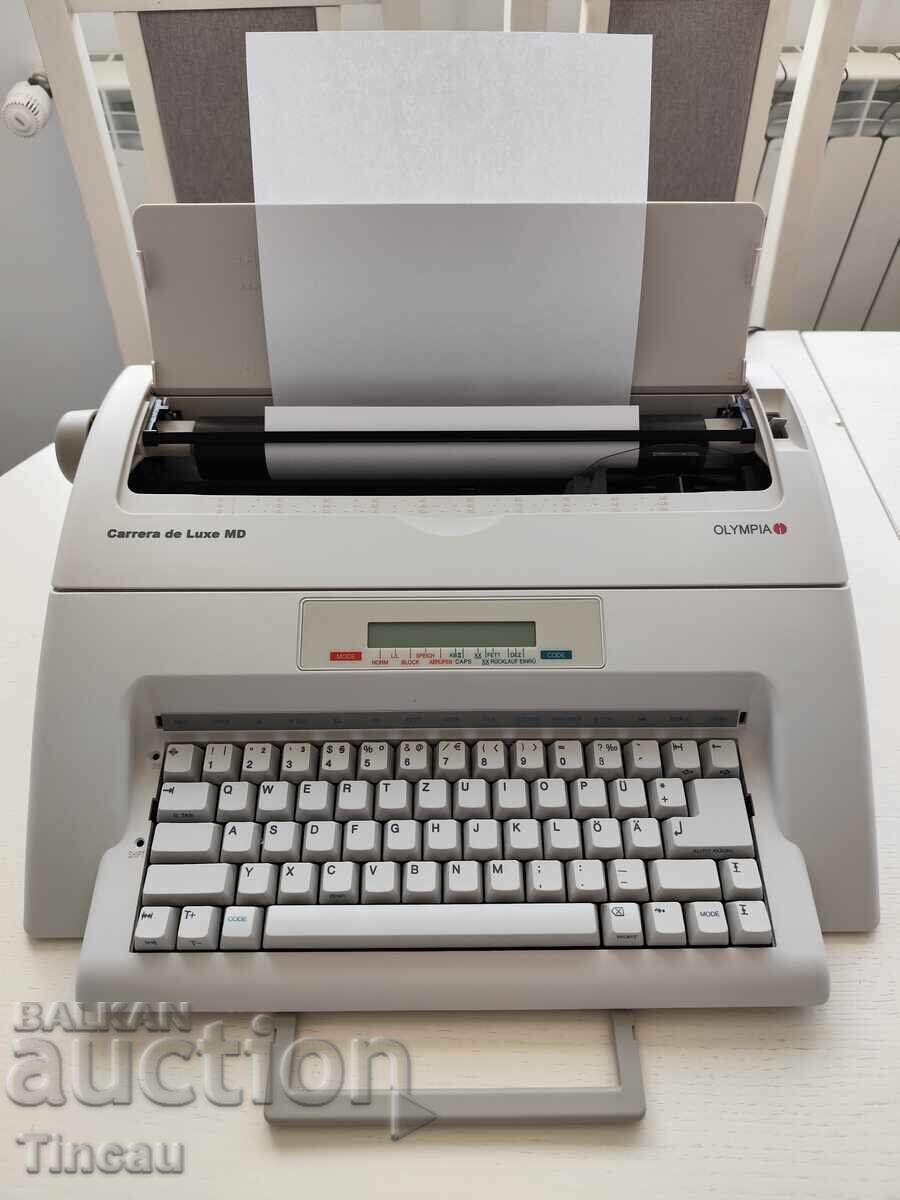 Olympia Carera Deluxe MD Typewriter - 6