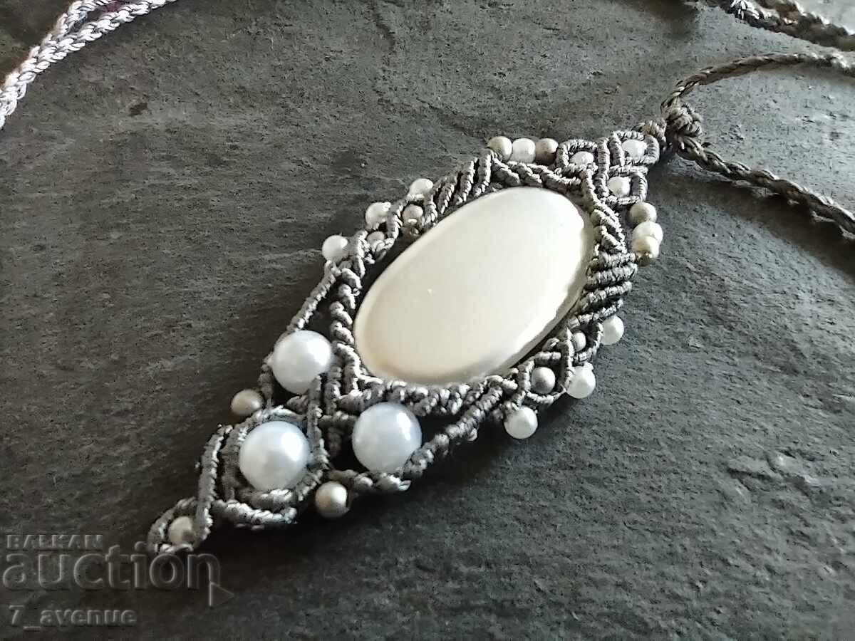 Colier ART gerdan bijuterie, lucrat manual 24.10.25 cu preț 49.00 BGN | € 25.05