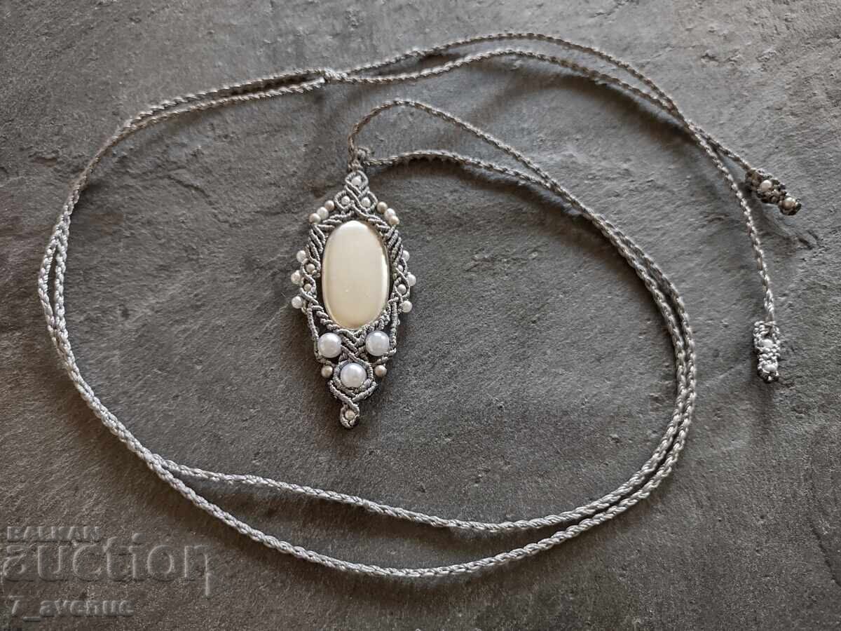 Livrarea Colier ART gerdan bijuterie, lucrat manual 24.10.25