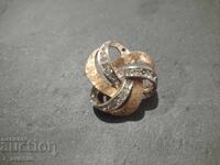 Broșă bijuterie masivă frumoasă anii '70 24.10.25