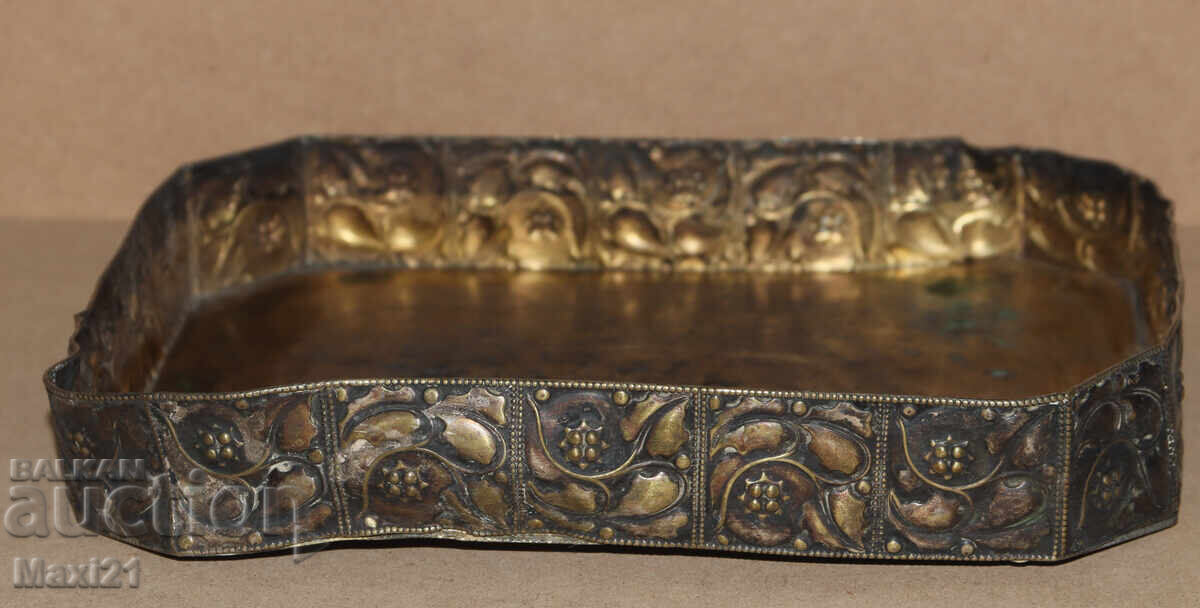 Παράδοση Παλιά ασημένια χειροποίητη κούπα