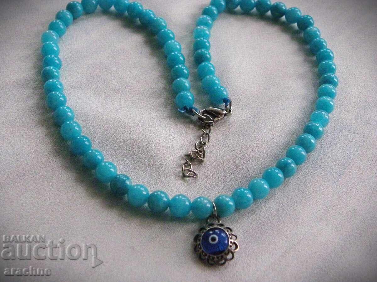 Κολιέ από πέτρα Εϊλάτ - το σύμβολο της Ιουδαίας Κολιέ από πέτρα Εϊλάτ - το σύμβολο της Ιουδαίας