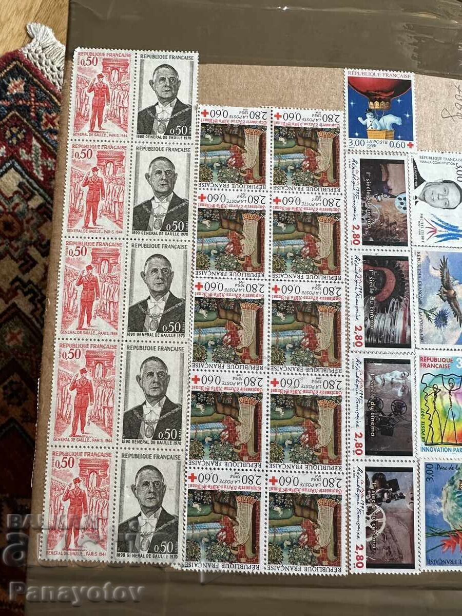 CUTIE CU TIMBRE POȘTALE FRANȚA FILATELIE CIRCULAT ACTUAL