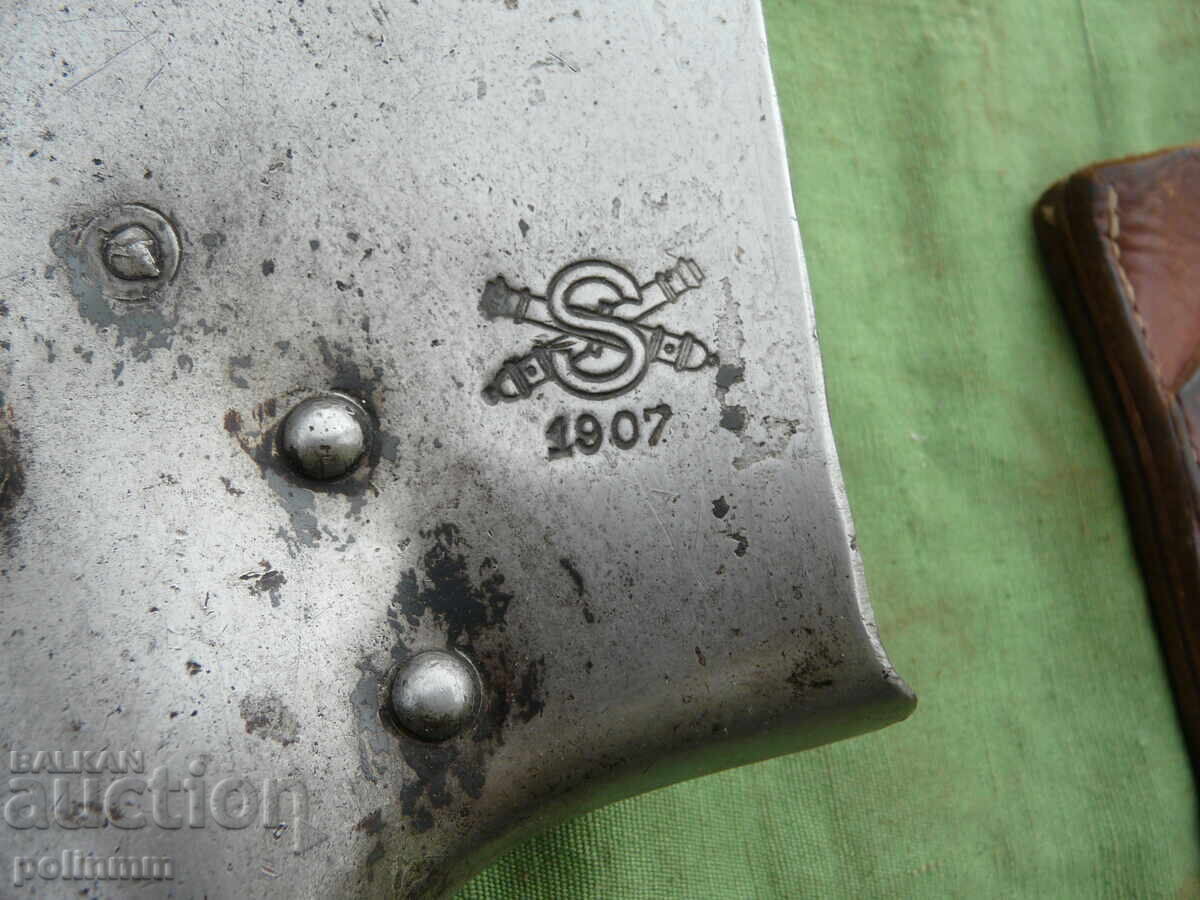 Δημοπρασία Γερμανική στρατιωτική φτυάρι WW 1 Δημοπρασία Γερμανική στρατιωτική φτυάρι WW 1