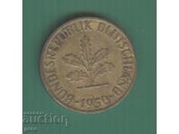 Γερμανία 5 πφένιγκ 1950 j4a