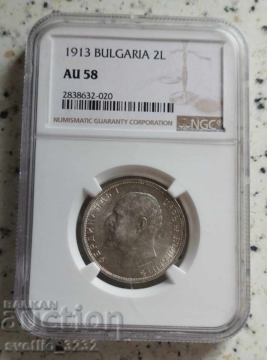2 BGN 1913 AU 58 NGC
