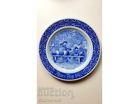 Farfurie de porțelan pentru colecție RORSTREND "Mors Dag 1973"