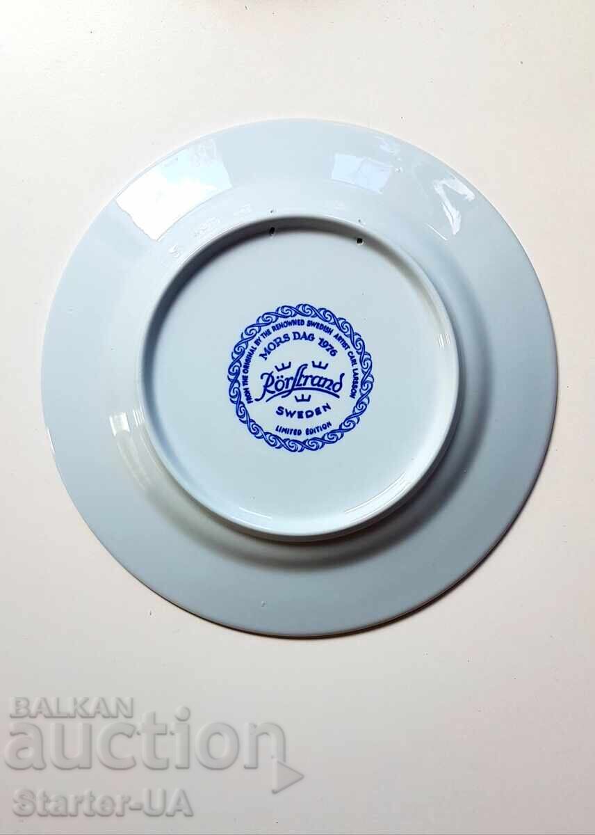 Порцеланова чиния за колекция  RORSTREND "Mors Dag 1976". с цена 7.00 лв. | € 3.58