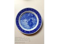 Farfurie de porțelan pentru colecție RORSTREND "Mors Dag 1976"