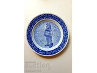 Farfurie de porțelan pentru colecție RORSTREND "Mors Dag 1990"