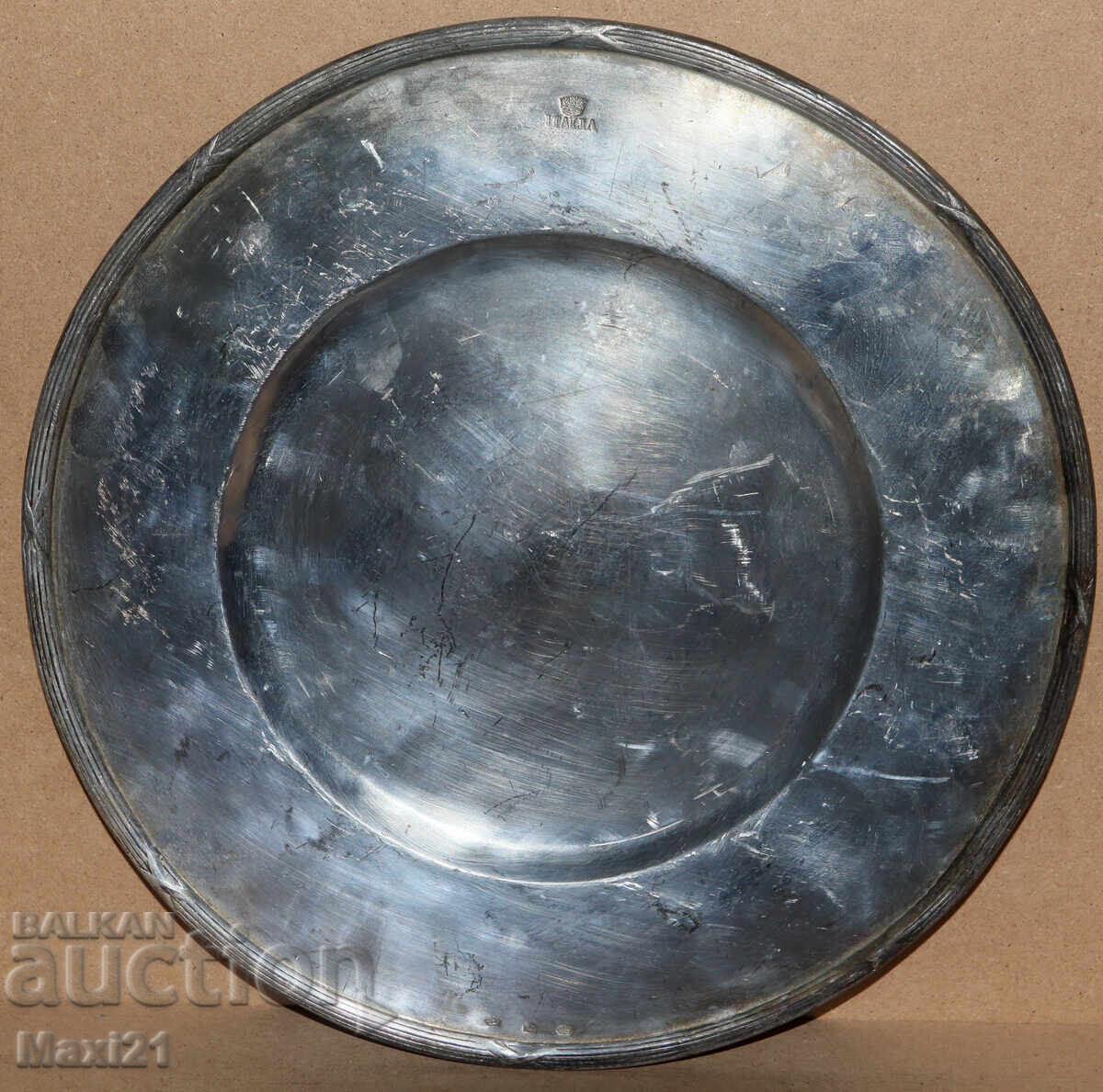 Old Italian Silver-Plated Heavy Plate with price 240.00 BGN | € 122.71