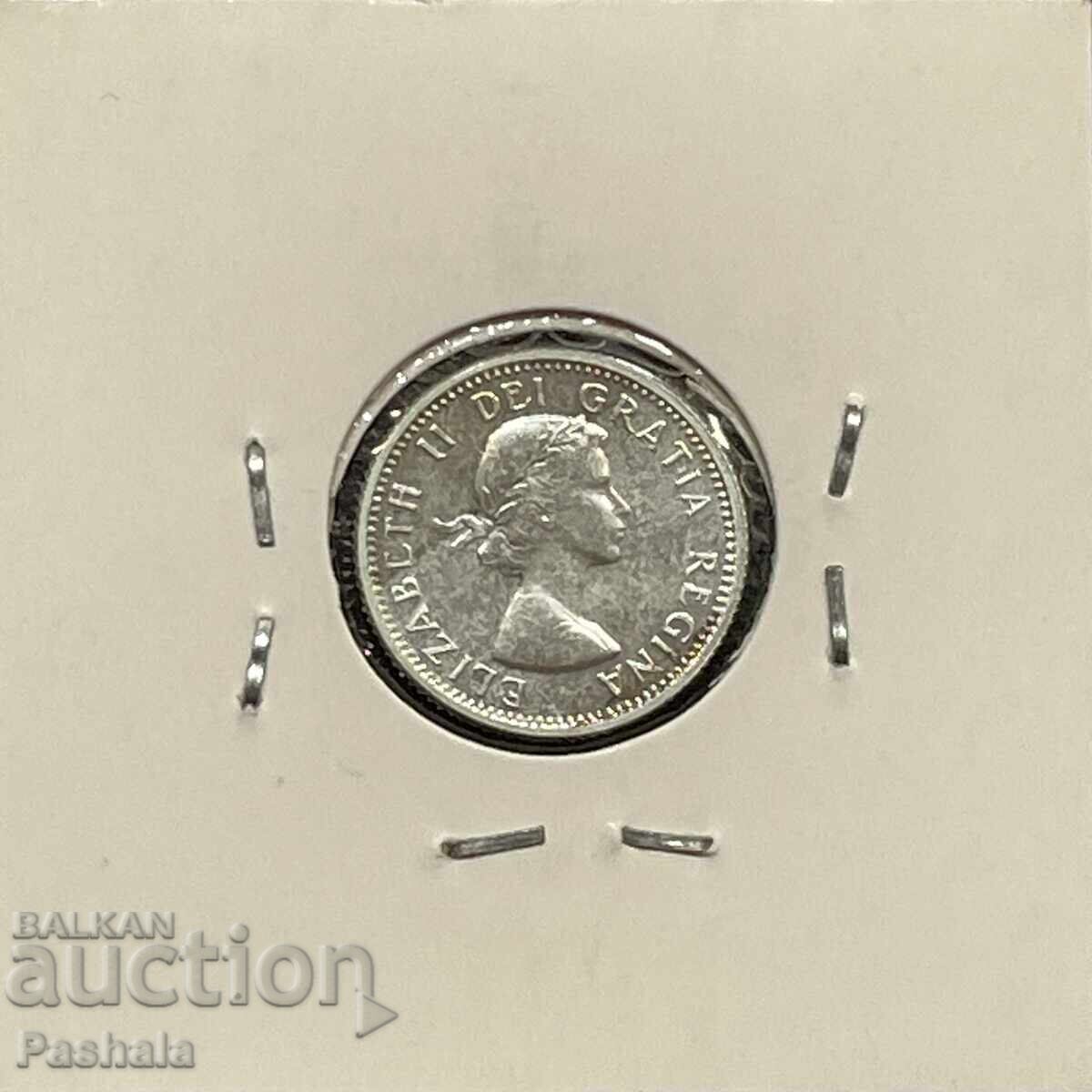 Καναδάς 10 σεντ 1964 μ.Χ με τιμή 10.00 BGN | € 5.11 Καναδάς 10 σεντ 1964 μ.Χ με τιμή 10.00 BGN | € 5.11