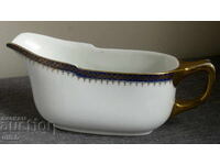 Veche sosieră din porțelan Epiag Cehoslovacia