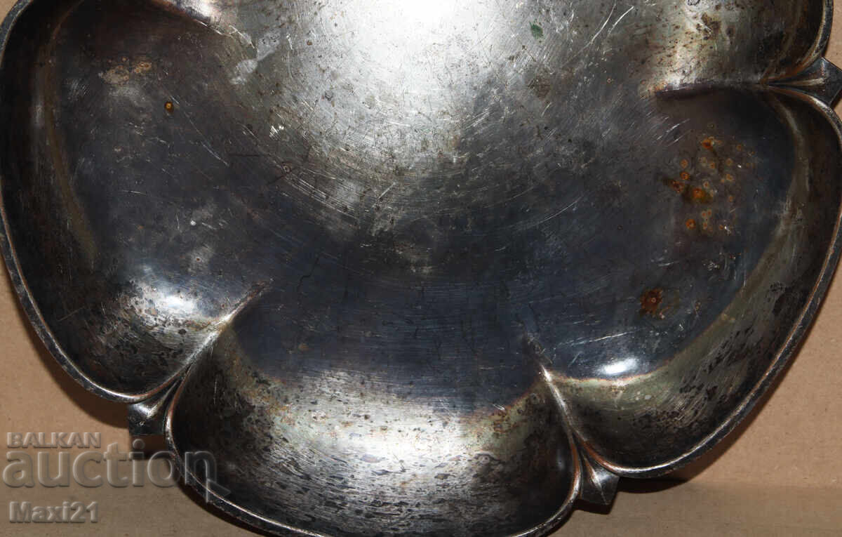 Παράδοση Παλιά γερμανική ασημένια φρουτιέρα WMF