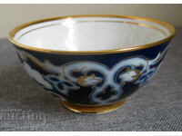 1966 Uzbekistan Tașkent ceașcă de porțelan pictată manual