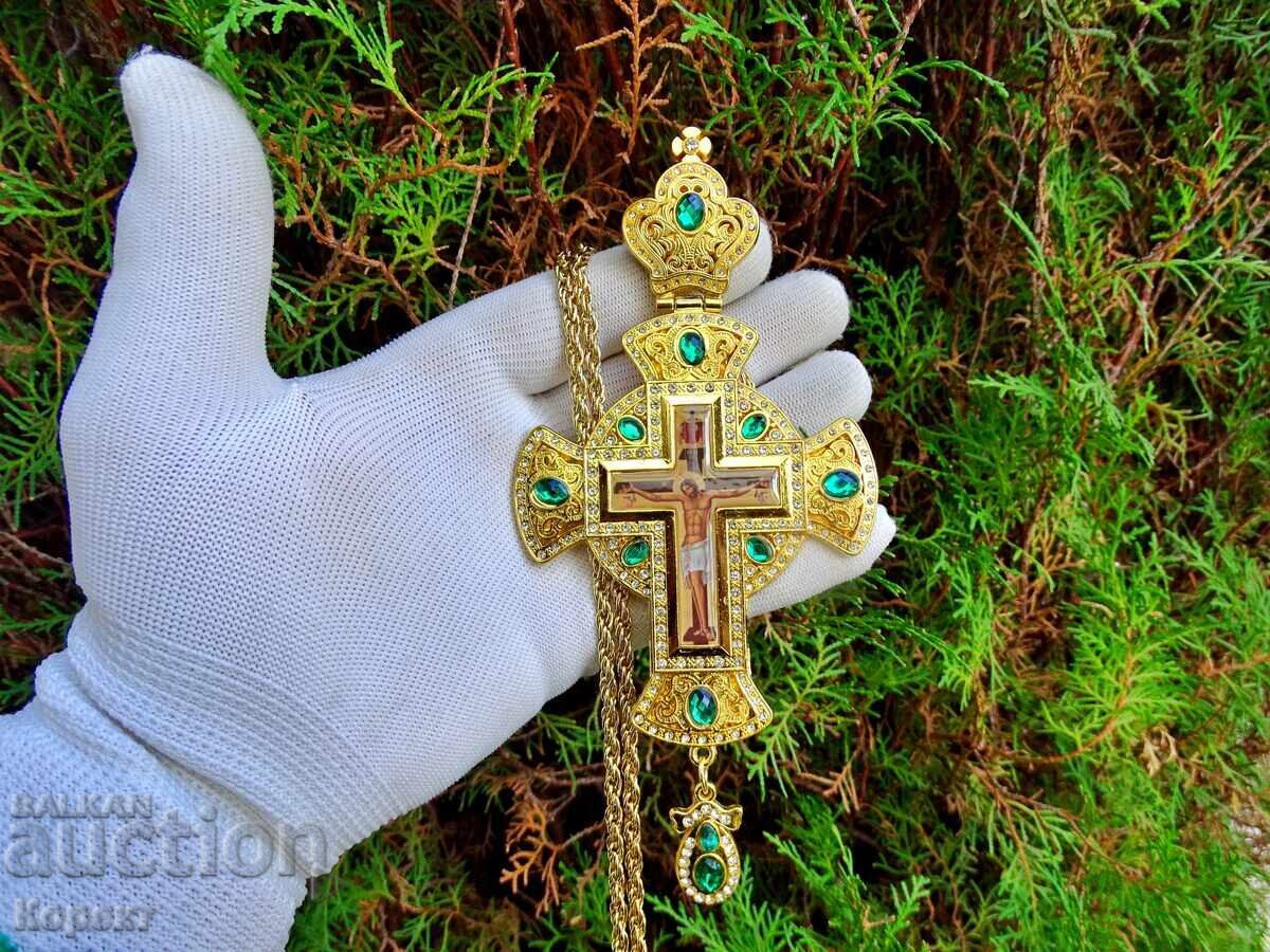 Нов Православен нагръден свещенически кръст 12 с цена 159.00 лв. | € 81.30