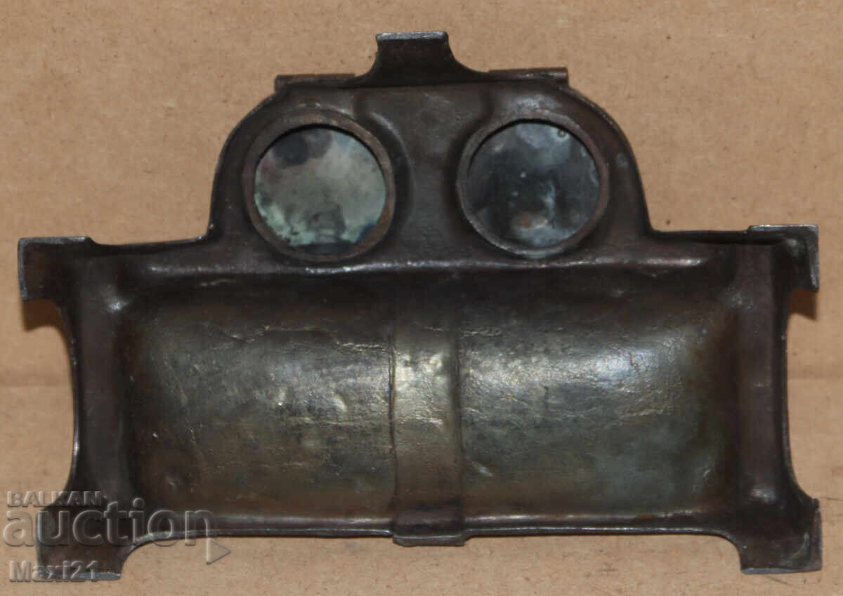 Antique bronze inkwell - 7 Antique bronze inkwell - 7