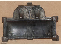 Старинна бронзова мастилница