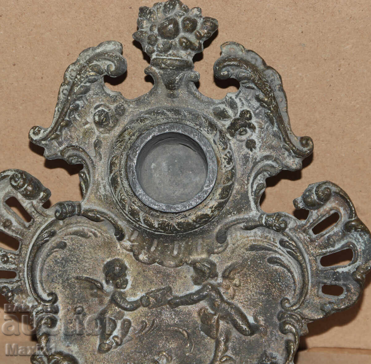 Antique bronze inkwell - 7 Antique bronze inkwell - 7