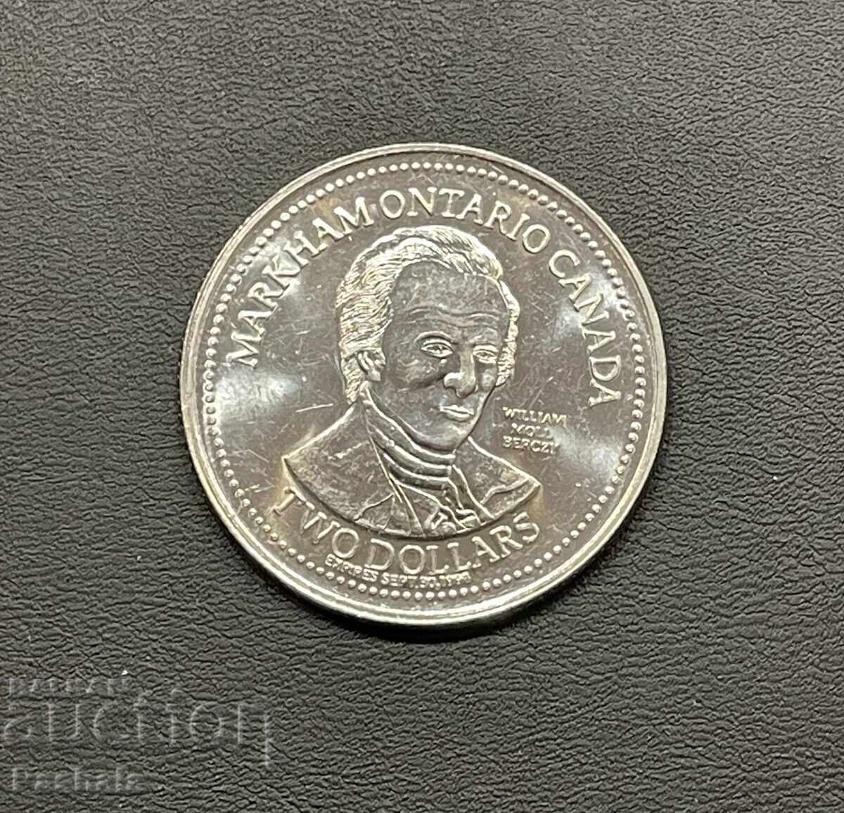 Канада 2 долара 1994 г.