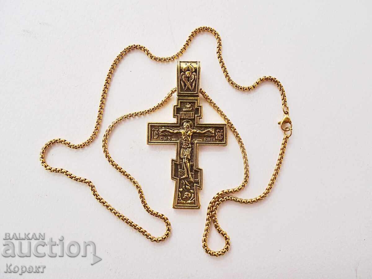 Δημοπρασία Νέος Ορθόδοξος θώρακας ρωσικός σταυρός