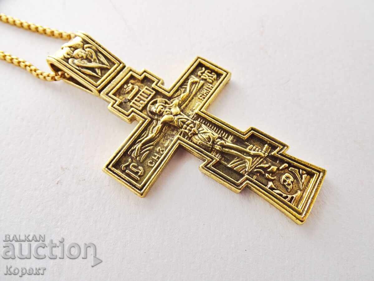 Παράδοση Νέος Ορθόδοξος θώρακας ρωσικός σταυρός