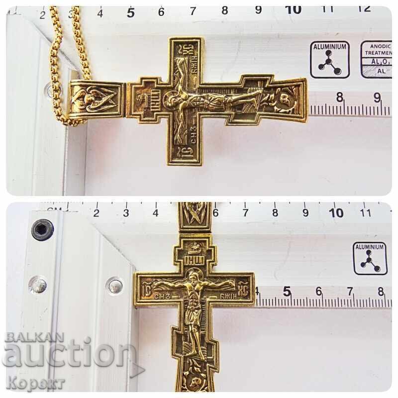 Νέος Ορθόδοξος θώρακας ρωσικός σταυρός - 6