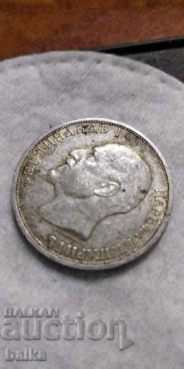 Auction  1 BGN 1913-DECENTRED+QUALITY!!!