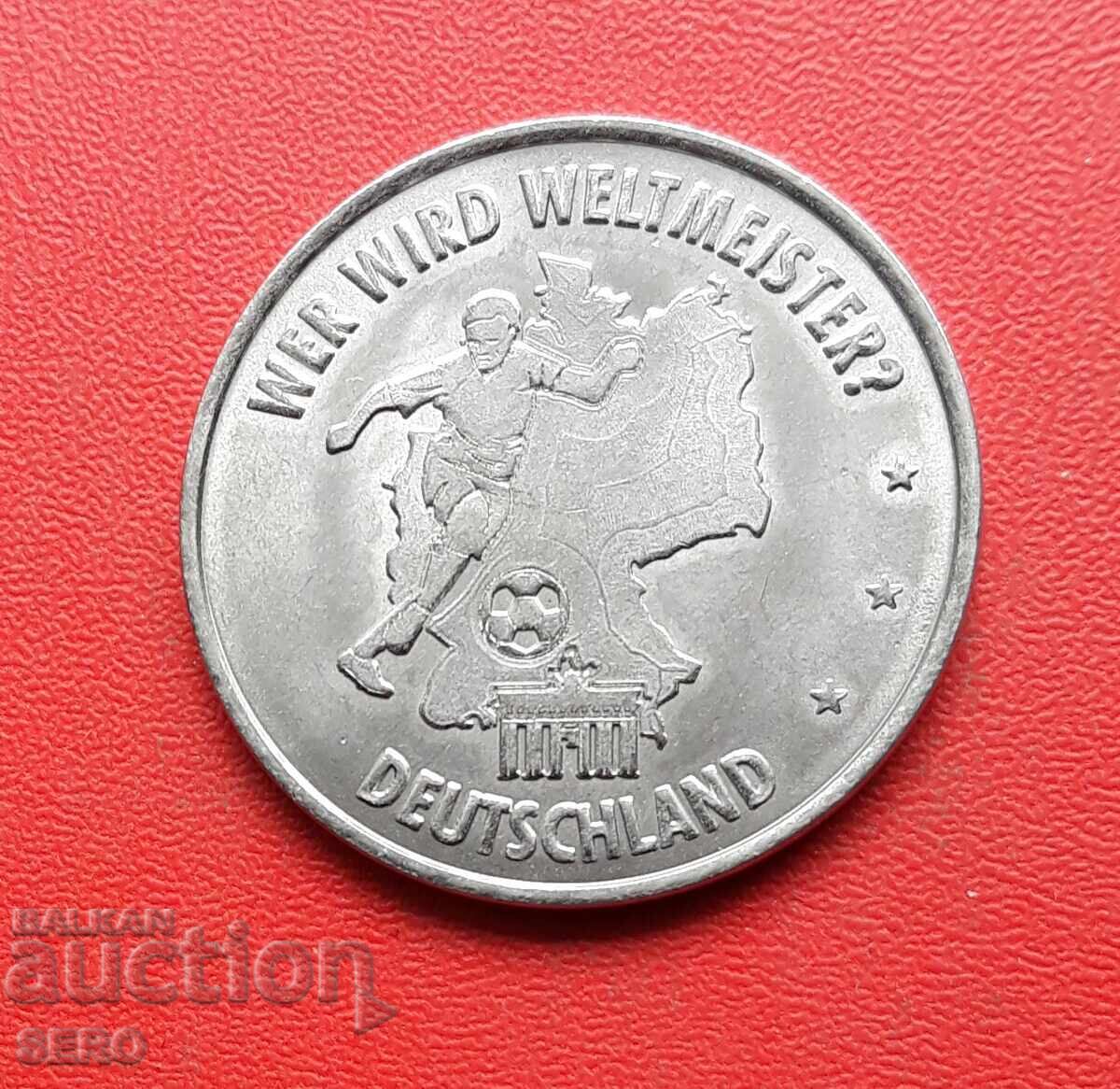 Μετάλλιο - Γερμανία - Παγκόσμιο Κύπελλο Ποδοσφαίρου 2006 στη Γερμανία με τιμή 2.01 BGN | € 1.03 Μετάλλιο - Γερμανία - Παγκόσμιο Κύπελλο Ποδοσφαίρου 2006 στη Γερμανία με τιμή 2.01 BGN | € 1.03