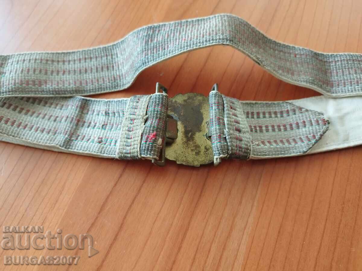 Стар параден колан, ВМФ, НРБ с цена 45.00 лв. | € 23.01