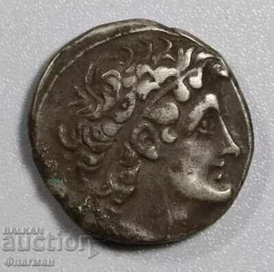 Tetradrachm of Pharaoh Ptolemy XII, 80 - 51 BC