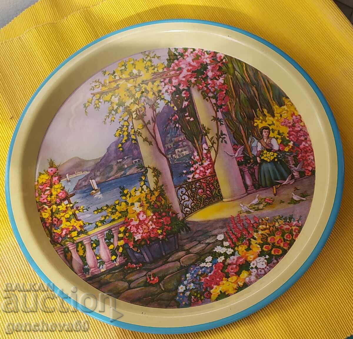 Δημοπρασία Μεταλλικός δίσκος - δύο δίσκοι σερβιρίσματος