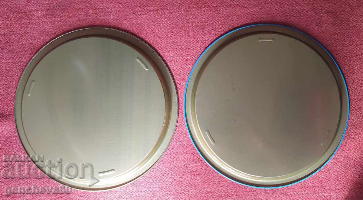 Metal Tray - Two Serving Tables - 7