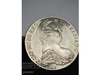 1 Thaler - Maria Theresa 1780 Restrike - Beautiful Luster!